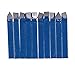 10Pcs Cemented Carbide Lathe Tools Metal Cutting Set High Hardness for Heavy Ideal Ordinary Lathes Semi Automatic