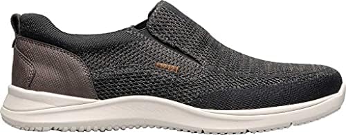 Nunn Bush Men's Conway Knit Slip-ON MOC Toe Loafer, Gray, 11 | Image 1