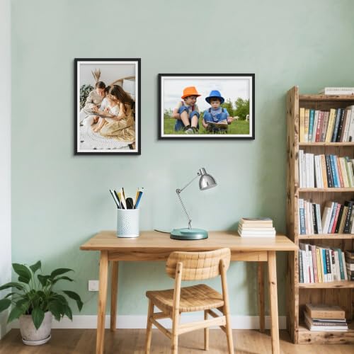 Image of Picrit 12x18 Black Poster Frame, Picture Frame for Wall, 3 Pack