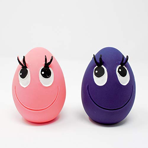 Mushroom&Co - Juego de 2 ovo The Egg (Morado y Rosa)