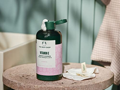 The Body Shop Vitamin E Cream Cleanser - Hydration For All Skin Types - Vegan - 8.4 Fl Oz #TOP3