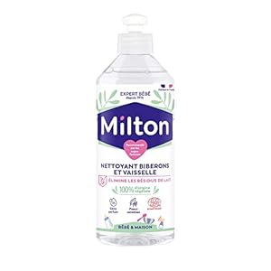 Milton Baby Bottle Cleaner 500ml – Speciaal ontwikkeld om alle melkresten te verwijderen die verantwoordelijk zijn voor de groei van schadelijke bacteriën