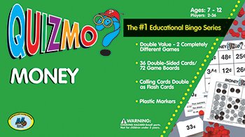 LEARNING ADVANTAGE QUIZMO Money - Bingo-Style Money Game