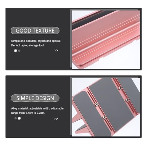 Soporte Vertical para Portátil de Aluminio Rosa miniatura 6
