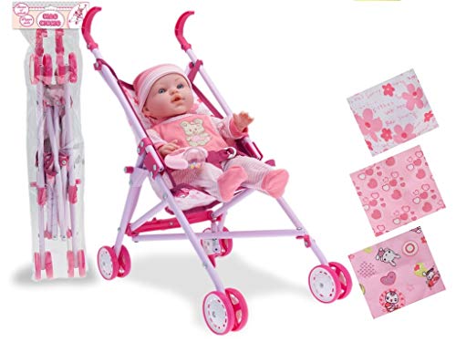 Teorema Giocattoli Jeu Poussette Parapluie col.Ass. 63537 Cover