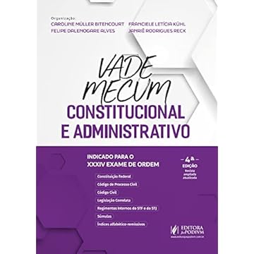 Capa do livro Vade Mecum Constitucional e Administrativo