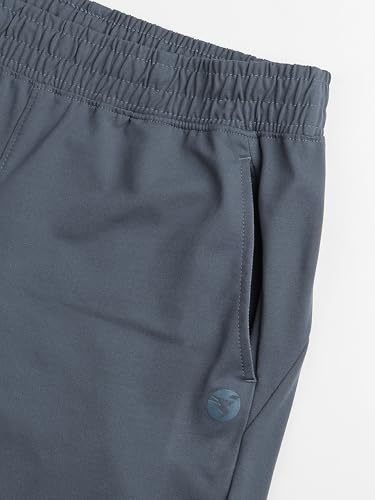 Image of TECHNOSPORT Women's Regular Fit Mid Rise Solid Track Pant with Antimicrobial, Stretchable for Gym, Workout & Sports and Regular Use