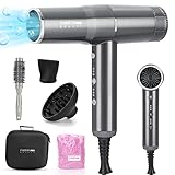friseur fon rostock ✔【Ionen Haartrockner mit intelligenter Temperaturregelung】PARWIN PRO BEAUTY Föhn mit integriertem Mikroprozessor und Temperatursensor, die die Luftaustrittstemperatur mit einer hohen Frequenz von 100 Mal pro Sekunde überwachen kann, verhindert, dass Ihr Haar durch extreme Hitze beschädigt wird. Darüber hinaus werden 100 Millionen negative Ionen während des Trocknungsprozesses mit dem Luftstrom auf Ihr Haar einwirken und ihm helfen, weich, glänzend und kräuselfrei zu werden.