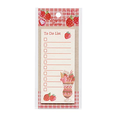 新品■送料無料■マイメロディー■苺いちごシリーズ付箋メモふせんレトロ希少品レア Amazon.co.jp: ストロベリーパーティー ToDoメモ付せん【パフェ