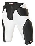 komperdell airshock Hosen Frontzipp KOMPERDELL Herren Protektoren Airshock Short, weiß-schwarz, L, 6043-211
