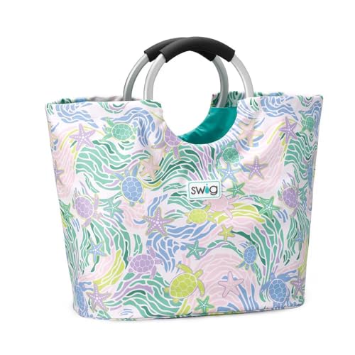 Image of Swig Life Loopi Tote Bag, Large, Lightweight, Waterproof Beach and Utility Bag