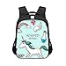 3D Schulrucksack, Enhome Reißverschluss Schultasche Mode Beliebte Drucken Sport Beiläufig Rucksack Studenten Bookbag Kinder Jungen Teen Rucksäcke Unisex (Einhorn Aufkleber,36 * 26 * 13cm)