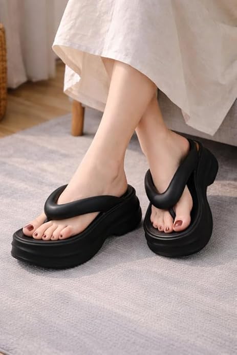 Image of Stylish Extra Soft EVA Cushion Comfort Sliders Slipper For Women | Comfortable & Light Weight | Waterproof & Everyday Use Slip-On For Women's and Girl's