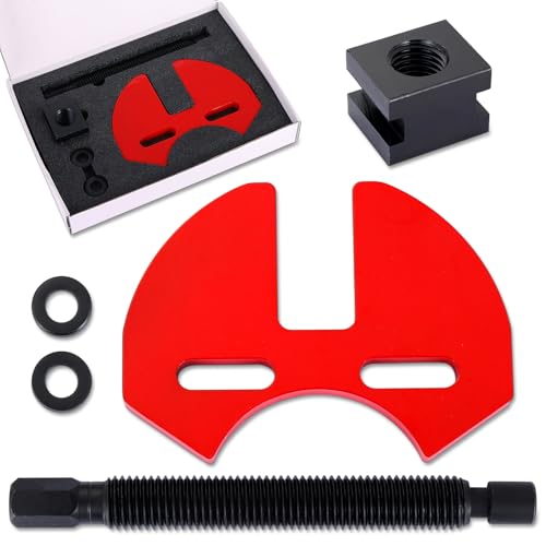 DASBET Wheel Bearing Hub Remover Tool Set Wheel Hub Removal Tool Kit Compatible with 5 6 8 Lug Hub Assemblies on Cars and Trucks Wheel Hub Buster Puller with Carrying Case