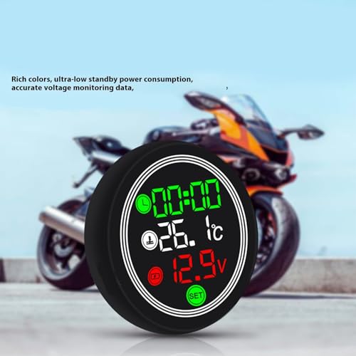 Voltmètre de moto 12V idéal pour sécuriser vos road-trips - 6