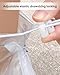 Waterproof Shoe Covers, Rain Shoe Covers Transparent Reusable Non Slip Shoe Cover for Outdoor Women and Men