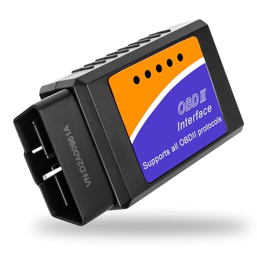 OBD 2 Diagnosegerät Auto Adapter WiFi OBD Diagnosegerät kompatibel mit iOS, iPhone, iPad und...