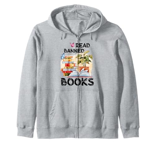 Reading Lover Book Lover Banned Books Week Lisez des livres interdits Sweat à Capuche