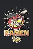  Notizbuch Ramen Life: DIN A5 120 Seiten für Notizen Zeichnungen Formeln  Organizer Schreibheft Planer Tagebuch