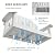 Solution4Patio White Swing Bird Feeder, Squirrel-Proof Metal Mesh Tray with Bench Design, High-Capacity Rust-Resistant Hanging Bird Feeder for Porch & Yard Décor – Easy Fill & Clean