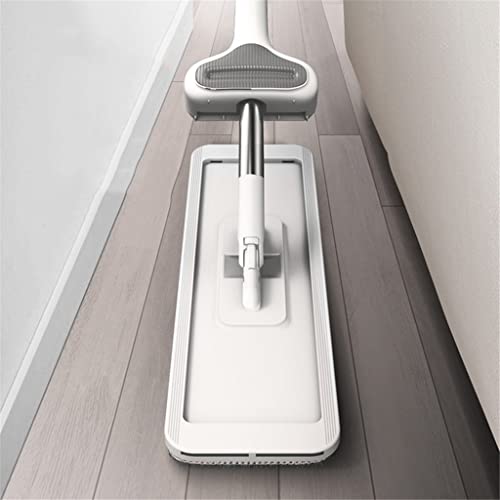 Vadrouille flat spin mop rotative à 360° avec seau d'essorage - 5