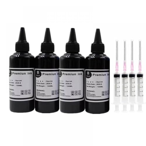 Encre de recharge universelle noire pour imprimante Deskjet 2620 et 2540
