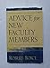 Advice for New Faculty Members
