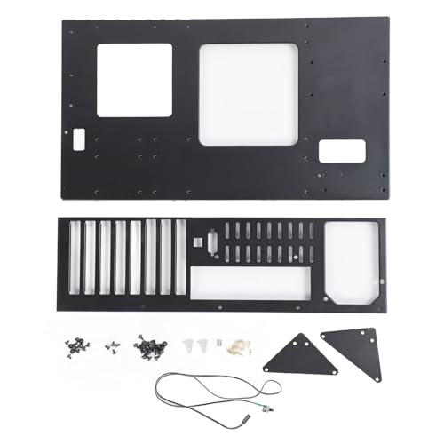 Bewinner Computer ATX Open Motherboard Rack, DIY Computer Motherboard Case Rack, ATX MATX PC Motherboard Case Frame, Gaming PC Case Open Frame Unterstützung für X79 X99 Dual Link