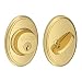 Schlage B60N WKF 605 Wakefield Single Cylinder Deadbolt, Bright Brass