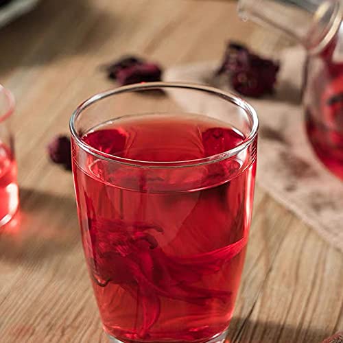Miniatura 5 de SIFANGDA Roselle 5.29 onzas (5.29 oz) Flores de hibisco de té de hibisco, flores de hibisco, cortadas y tamizadas empaquetadas en bolsa resellable