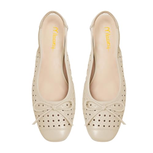 Milooey shoes Women's Slingback Summer Pumps Closed Round Toe Chunky Low Heels Ventilated Comfy Party Daily Outfit Shoes Size 4-16 US4