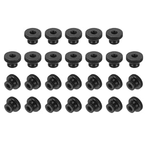 Sourcing Map Rändelmuttern M5 26 Stück