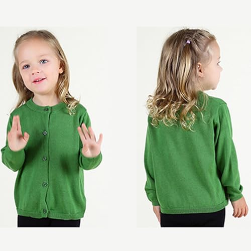 Toddler Kid Boys Girls Clothes Knitted Colorful Solid Sweater Cardigan Coat Tops Warm Jacket for Autumn Winter3