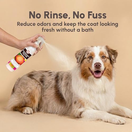 Image of Best Shot Scentament Spa Botanical Body Spray, Body Spray Conditioner for Pets, Cat and Dog Cologne Spray, Sweet Pea, 8 Oz
