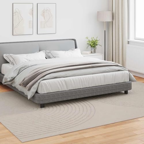 Tapis en polyester lavable en machine grand format 340 x 240 cm isolant phonique