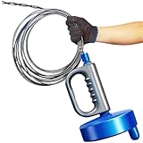 Plumbing Snake | Flexible Hair Removal Tool | Plumbing Auger,for Kitchen Sink Bathtub Shower Bathroom Clogged Pipe Home Powerful Cleaning