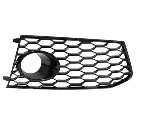 Cubierta de faros antiniebla para RS6 estilo competición en negro brillo 1