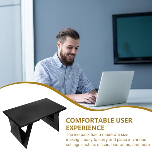 Table pliante de voiture noire support bureau portable polyvalent ordinateur - 8