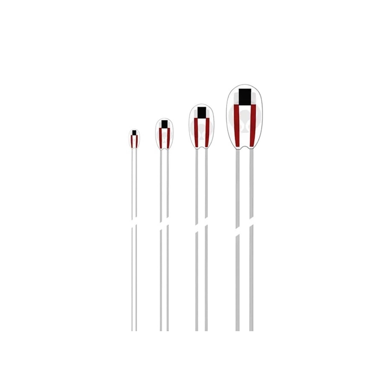 Glass-Sealed Thermistor 3K 3950 Temperature Sensor Probes(MGB18-3K-F-3950)