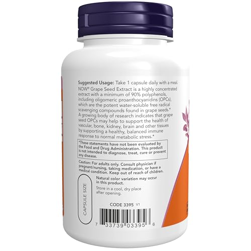 NOW Grape Seed Extract Maximum Strength