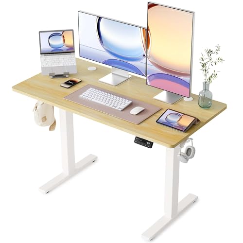 YIHAYO 昇降式デスク 70-115cm Amazon | YIHAYO 昇降デスク 高さ70-115cm 幅120cm 奥行き60cm 電動