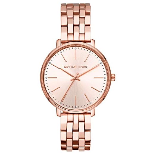 Michael Kors damer analog kvartsklocka, Roséguld, armband