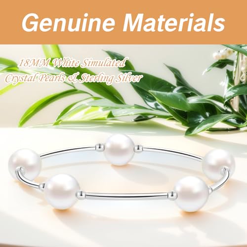 Blessing Bracelets for Women Blessing Bracelet with Pearl Thin Beaded Bracelets for Elegant Women Gratitude and Prayer Jewelry The Grateful Blessed3