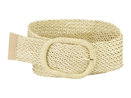 Ceinture tressée large Allegra K l'accessoire bohème chic de vos étés