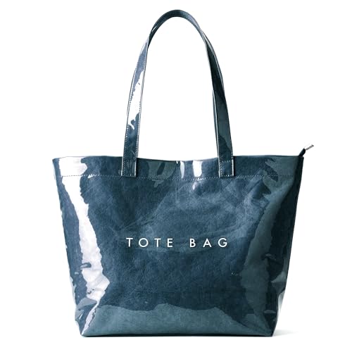 Bolso Tote con Cremallera KALIDI en PVC miniatura 1