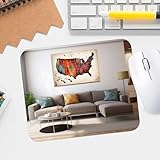 Surface de suivi lisse et précise - Conçu avec un dessus en tissu de haute qualité pour des mouvements de souris ultra-fluides et un suivi précis, parfait pour le travail ou les jeux.