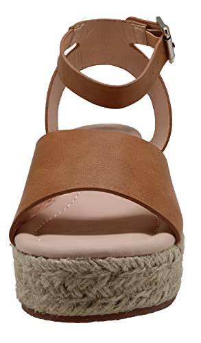 Apakowa Girls Sandals Flatform Wedge Open Toe Summer Sandals Shoes Little Big Kid Flower Girl Heels Dress Shoes (Little Kid/Big Kid)3