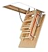 LWP Insulated Wood Attic Ladder 7' 8