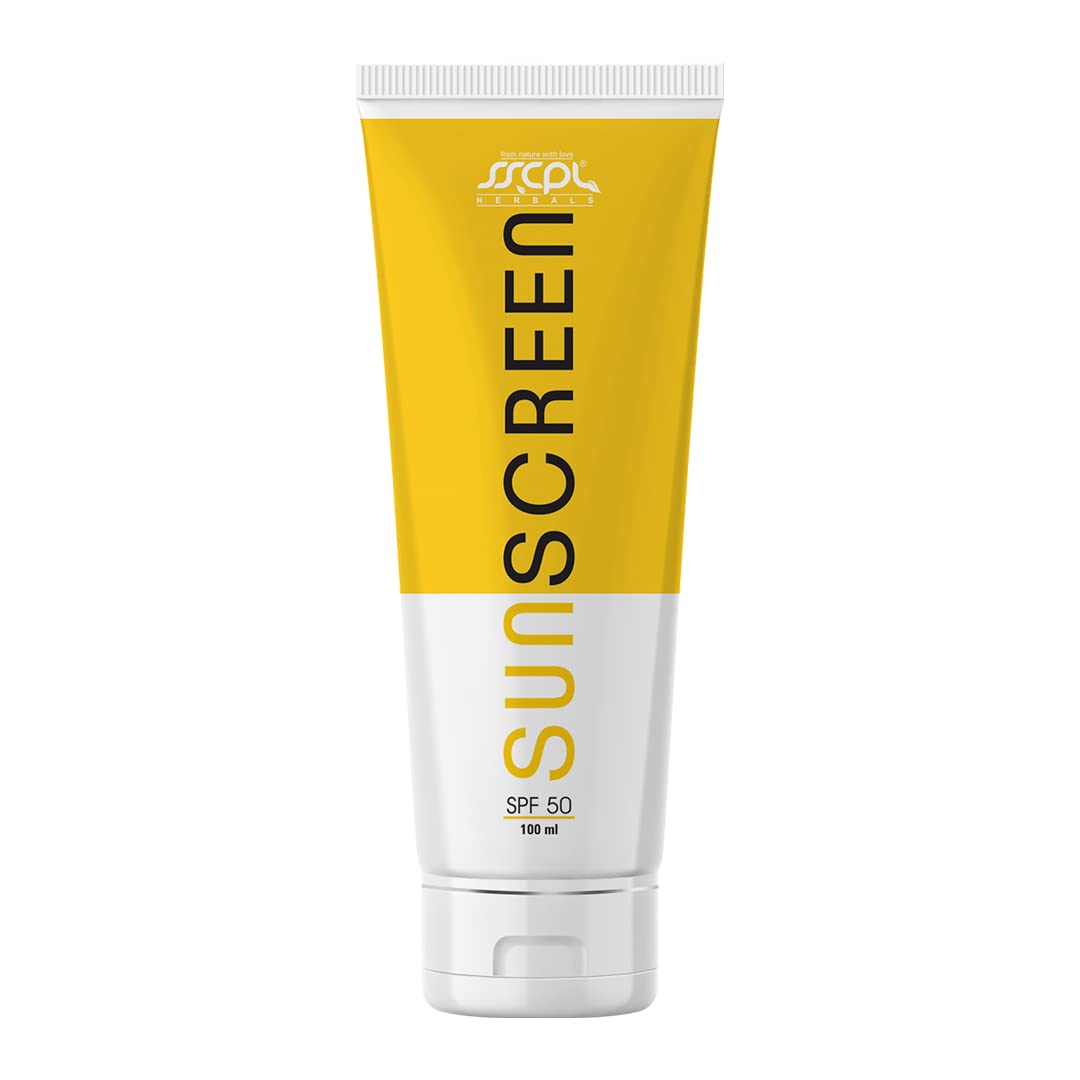 SSCPL Herbals Sunscreen SPF 50 Ultralight Non Sticky Non Greasy Broad