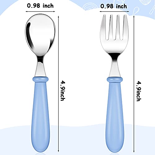  Honeydak Stainless Steel Toddler Kitchen Utensils Silverware Set for Kids Safe Dishwasher Friendly
| Honeydak 12 Pieces